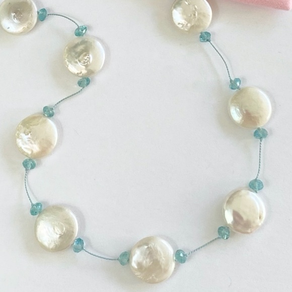 Tin Cup Coin Pearl & Appetite Necklace - Picture 4 of 6